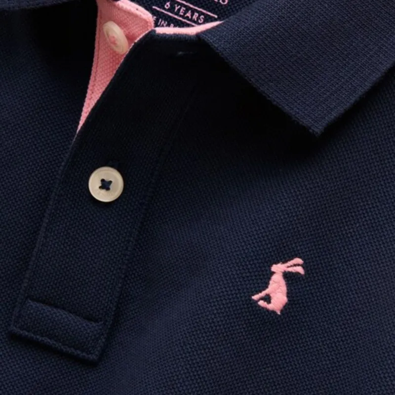 Joules Woody Polo Shirt - Navy-2