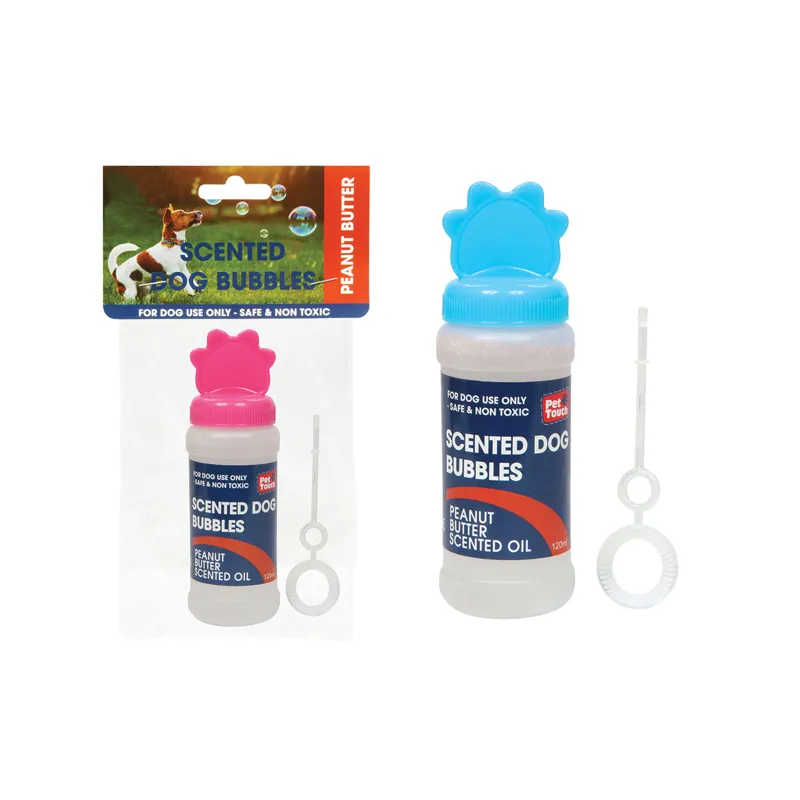 Peanut Butter Scented Dog Bubbles