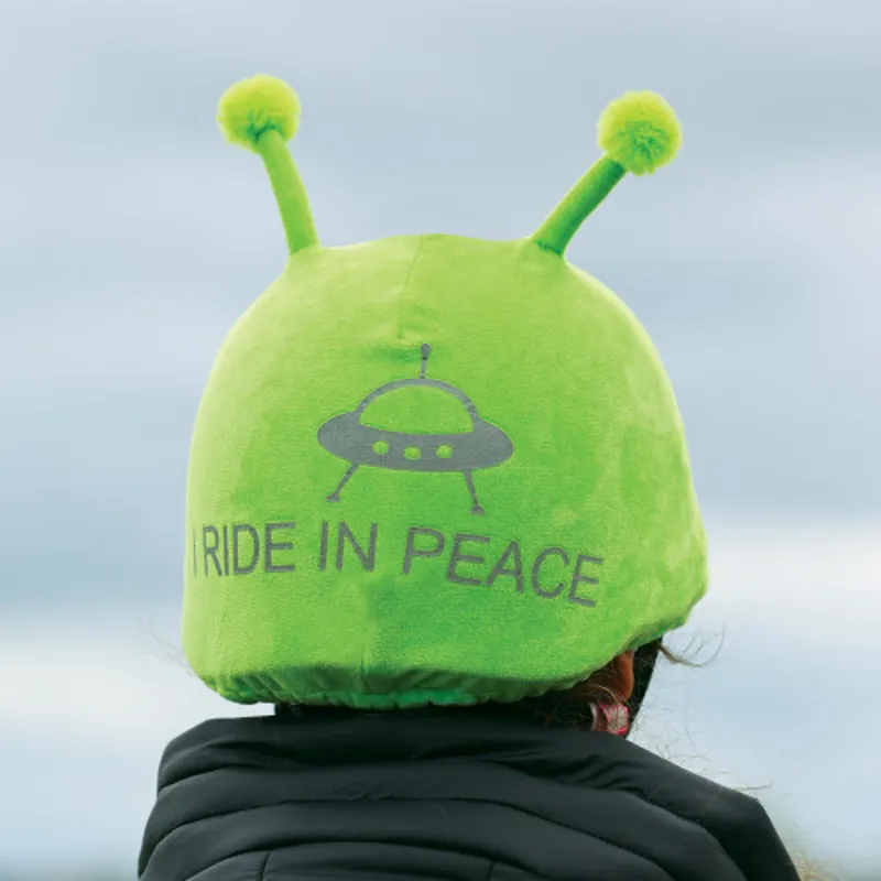 Equetech Astro Alien Hat Silk-2