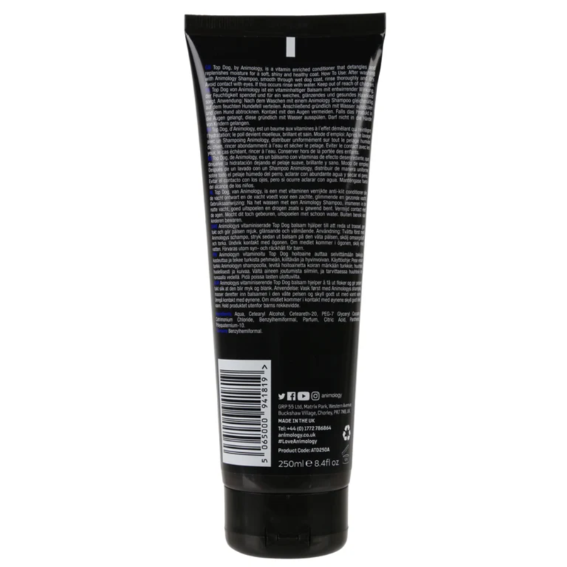 Animology Top Dog Conditioner - 250ml-1