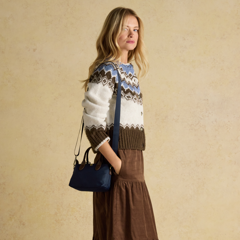 Joules Edie Mini Bag - Navy-5