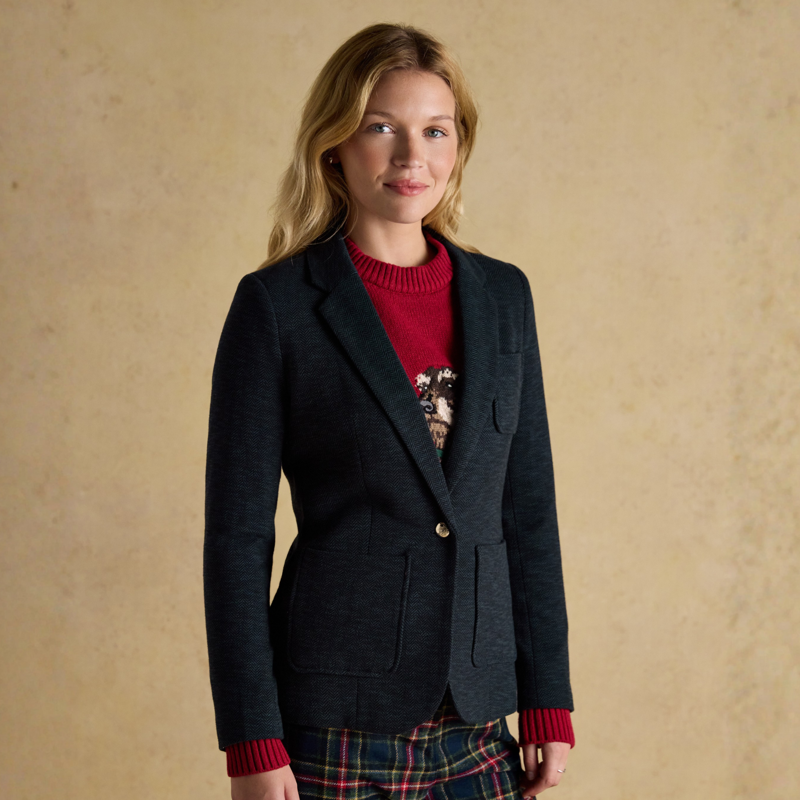 Joules Ladies Albury Jacket - Navy-1