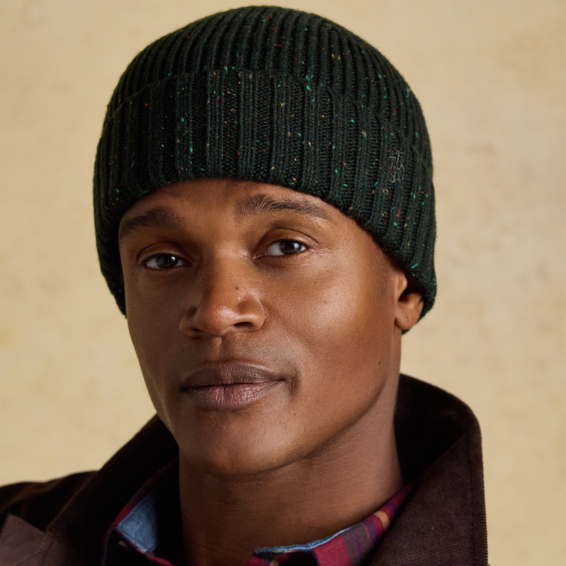 Joules Mens Hammond Hat - Green-3