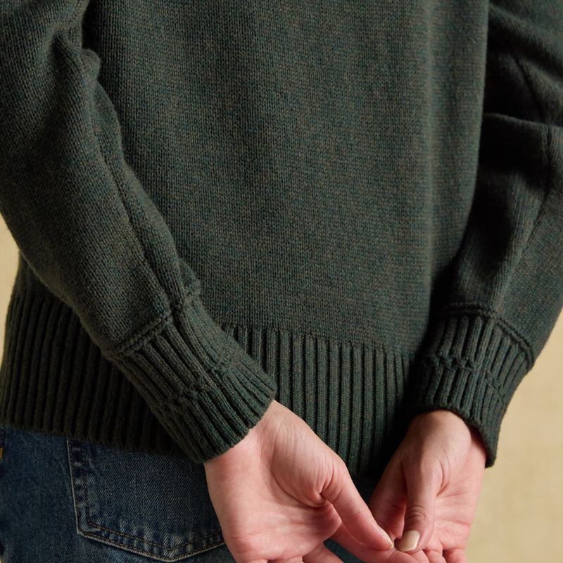 Joules Ladies Rutland 4x4 Jumper - Green-5