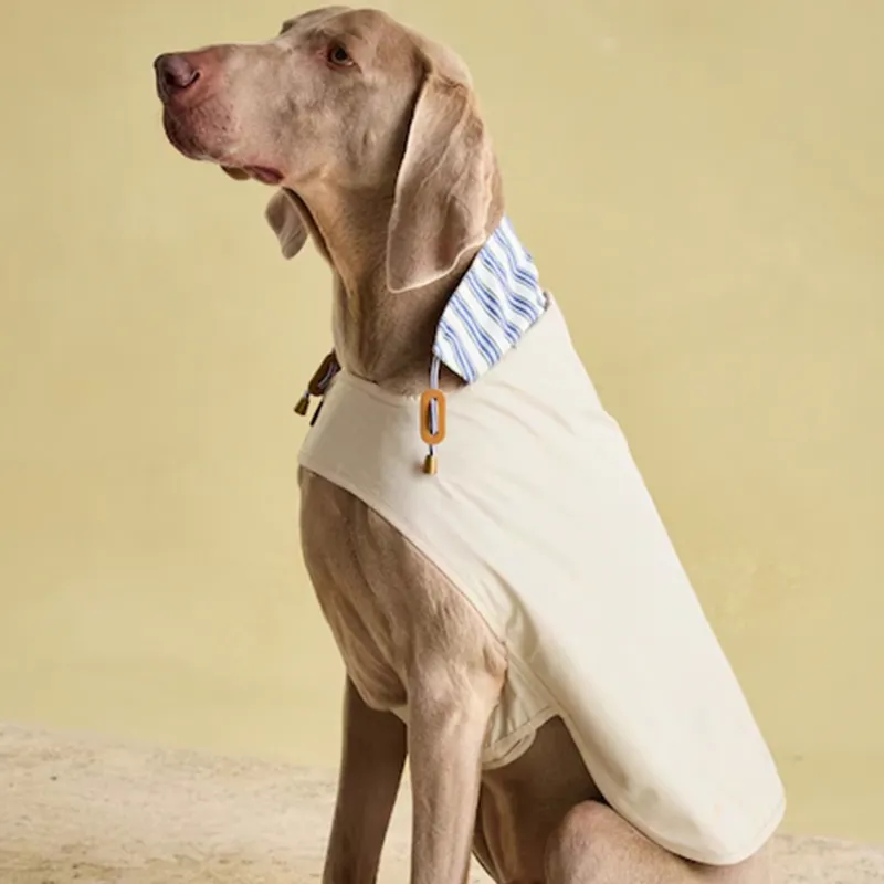 Joules Beige Dog Jacket-6