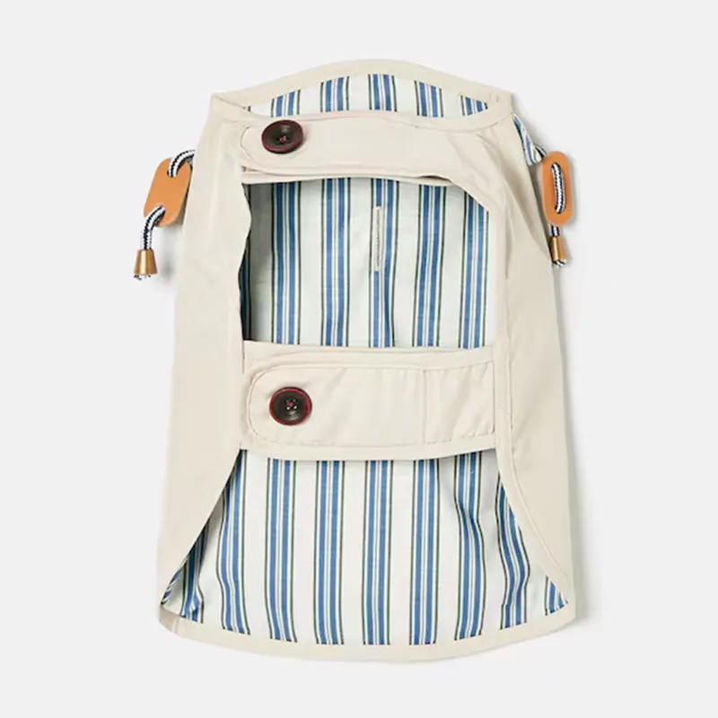 Joules Beige Dog Jacket-1