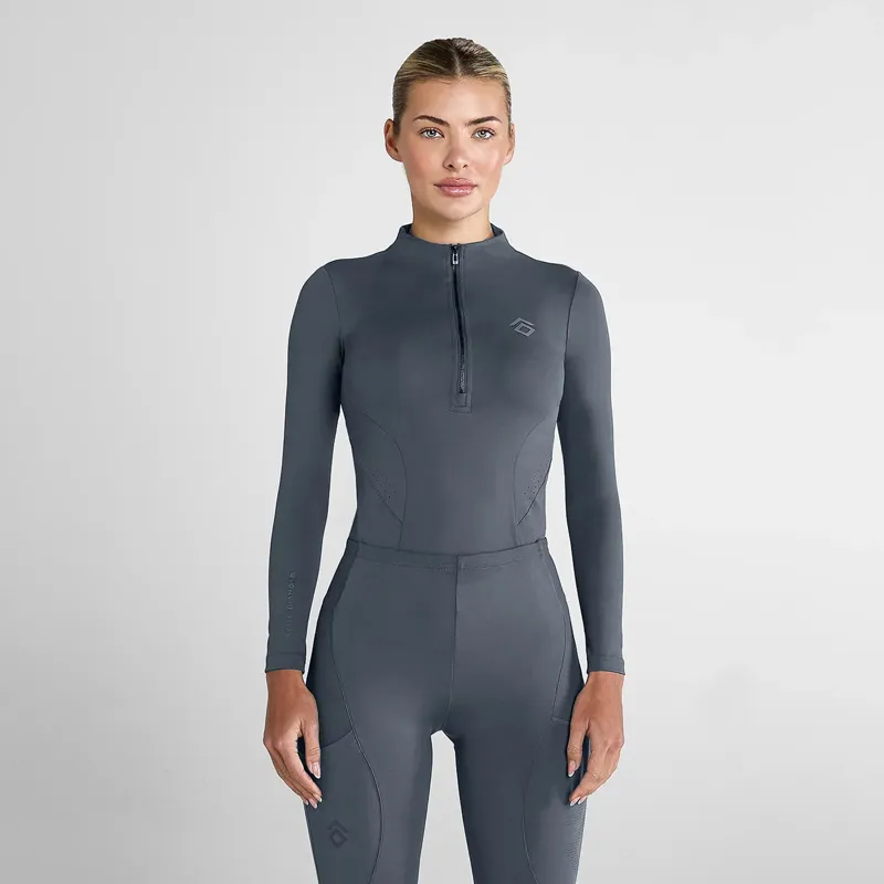 Aztec Diamond Core Base Layer - Petrol-2