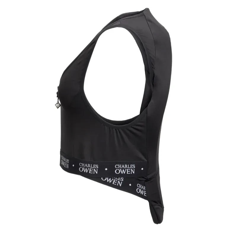 Charles Owen Shadow Back Protector - Black-2