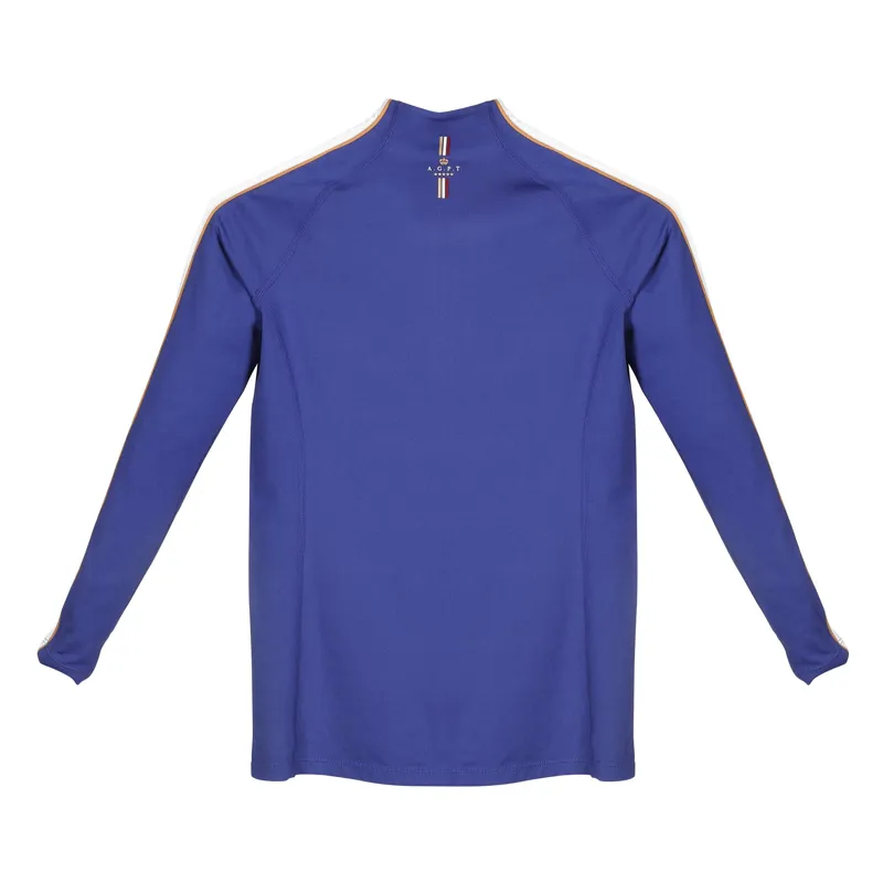 Aubrion Young Rider Team Winter Base Layer - Blue-1