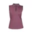 Aubrion React Sleeveless Tech Polo - Mauve