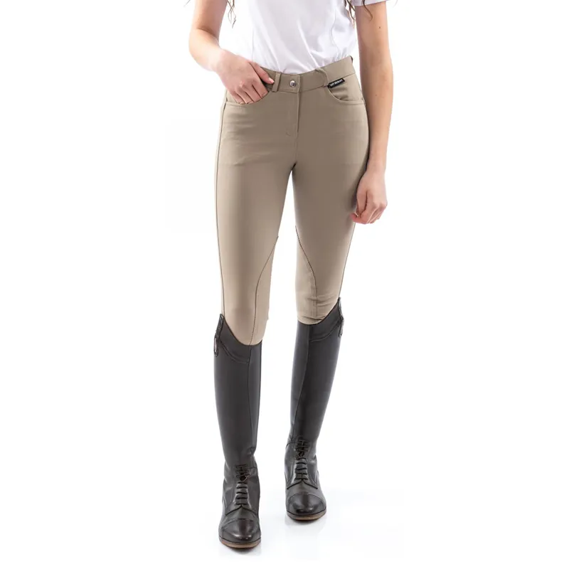 John Whitaker Ladies Sawley Breech - Light Khaki