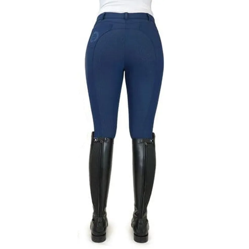 John Whitaker Ladies Lyon Breech - Navy-1