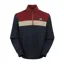 Ridgeline Mens Back Slider Rugby Top - Navy Multi