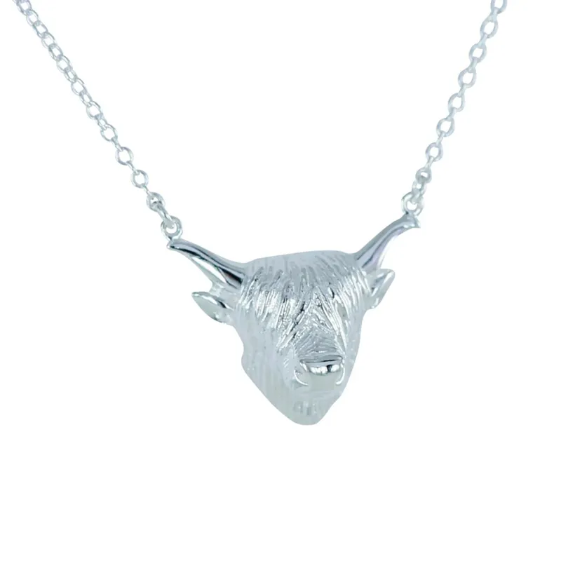 Reeves and Reeves Highland Cow Necklace