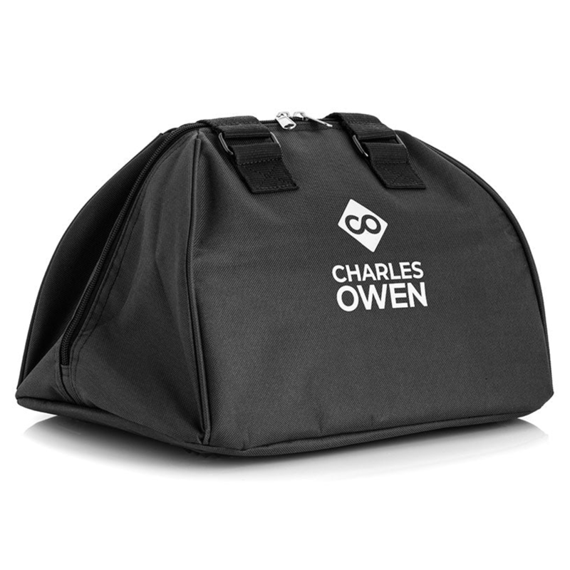 Charles Owen Hat Bag - Black-2