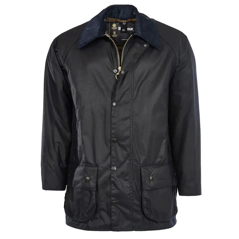 Barbour Mens Beaufort Wax Jacket - Navy