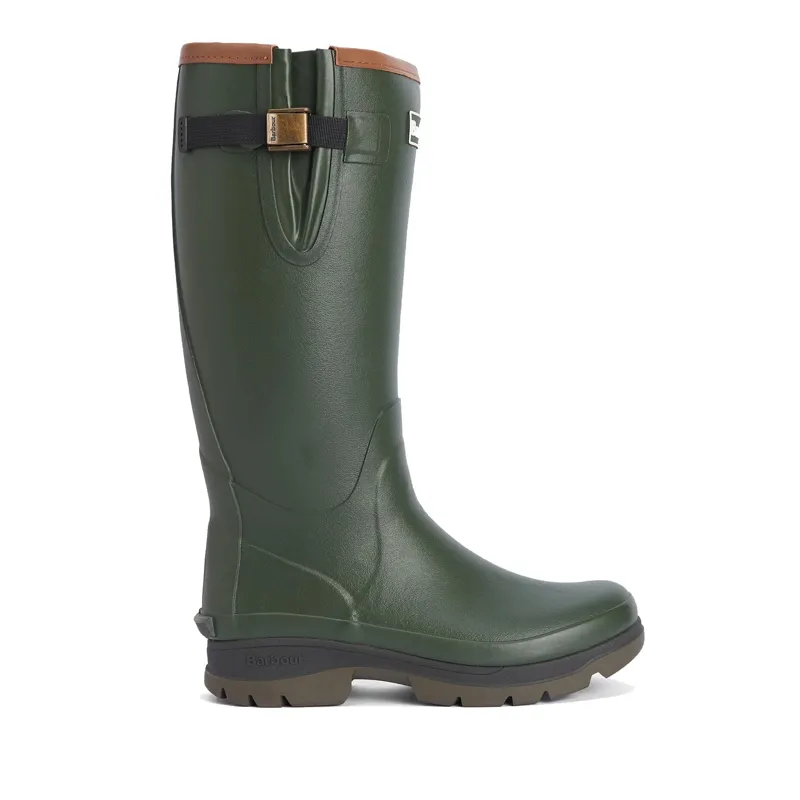 Barbour Mens Tempest Wellington - Olive-1
