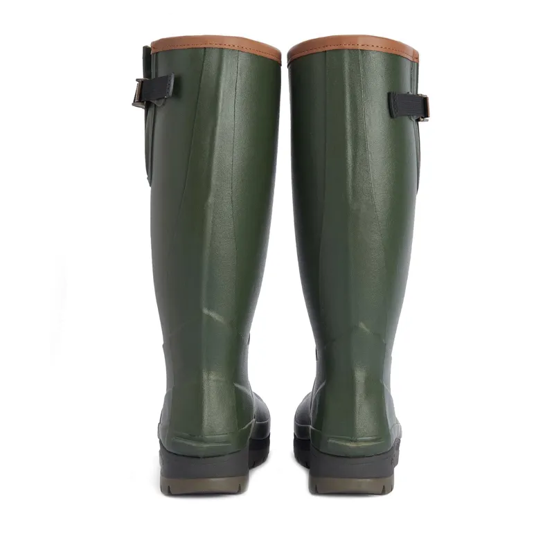 Barbour Mens Tempest Wellington - Olive-3