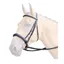 Bridleway Lavello Padded Crank Cavesson Bridle - Black