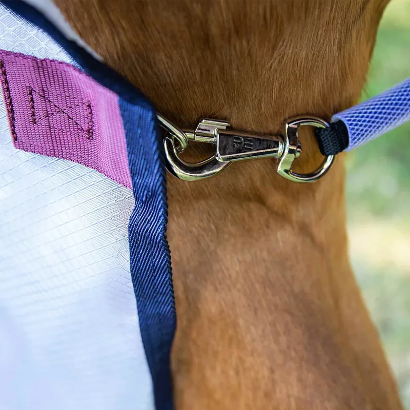 Premier Equine Buster Stay-Dry Super Lite Fly Rug - Wine-4