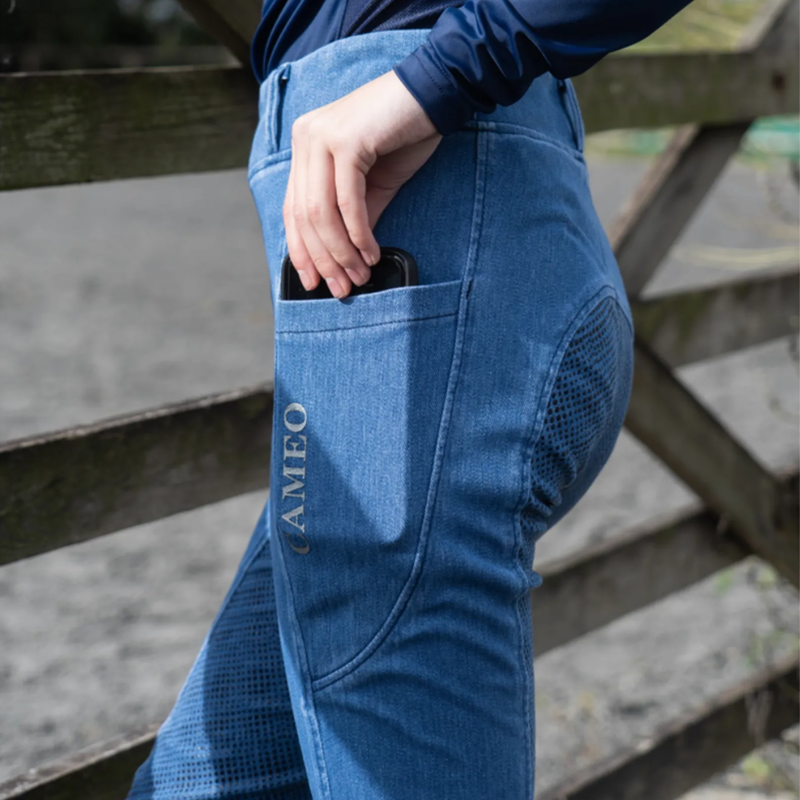 Cameo Junior Performace Tights - Denim-3