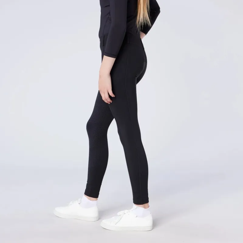 Cameo Junior All Season Riding Tights - Dark Grey-2