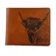 Selbrae Leather Wallet - Highland Cow