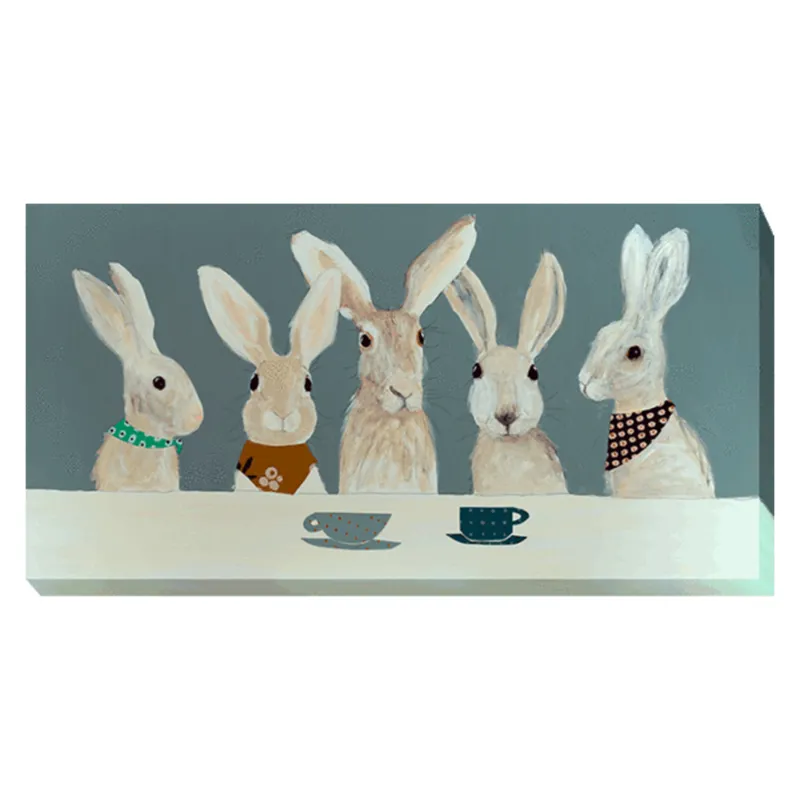 Camelot Hare Tea Party I Artwork