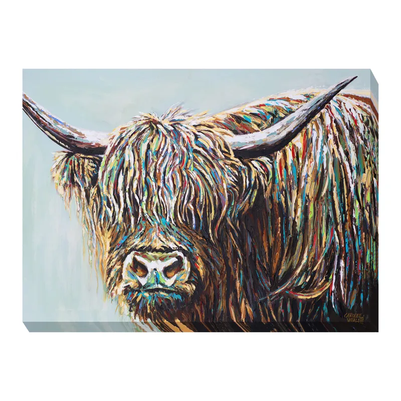 Camelot Woolly Highland Cow I