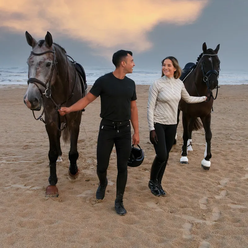 HV Polo Mens Matthew Tech T-Shirt - Black-1