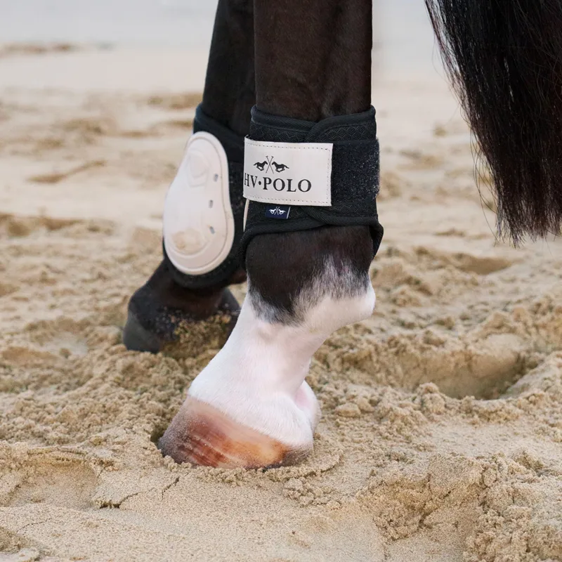 HV Polo Classic Tendon and Fetlock Boot Set - White-4
