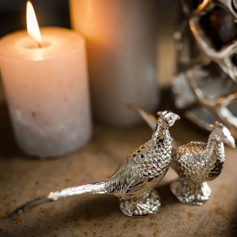 Culinary Concepts Pheasant Salt and Pepper Set-3