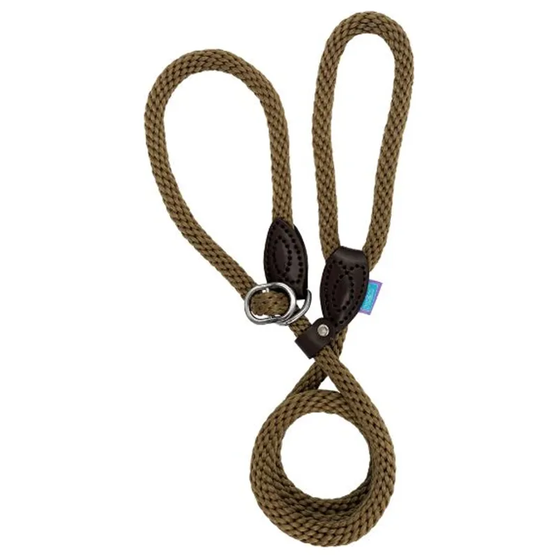 Hemmo and Co Rope Slip Lead - Khaki
