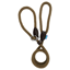 Hemmo and Co Thin Rope Slip Lead - Khaki