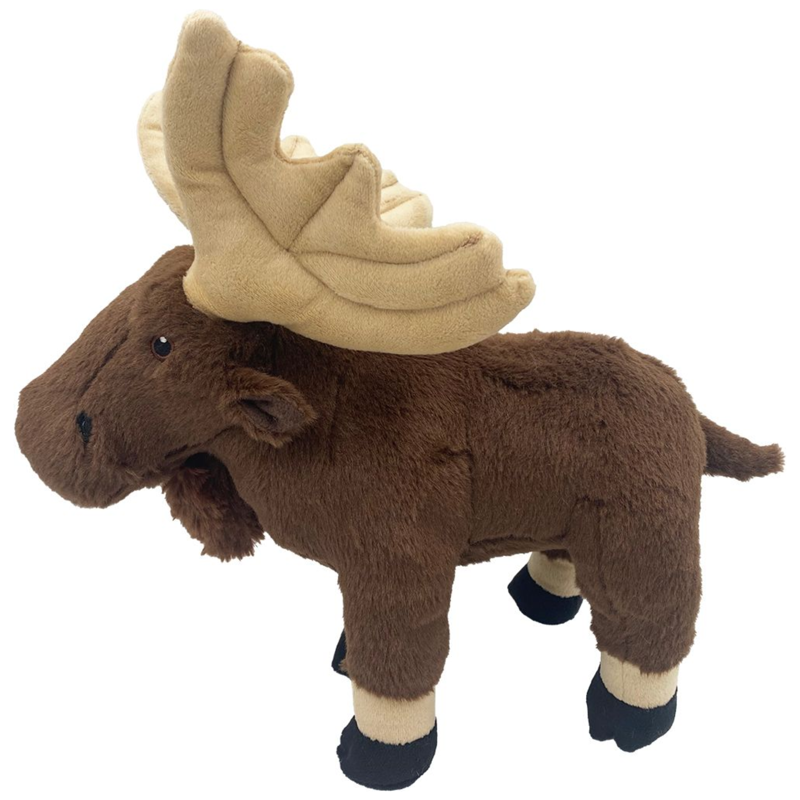 Hemmo and Co Plush Moose Dog Toy-1