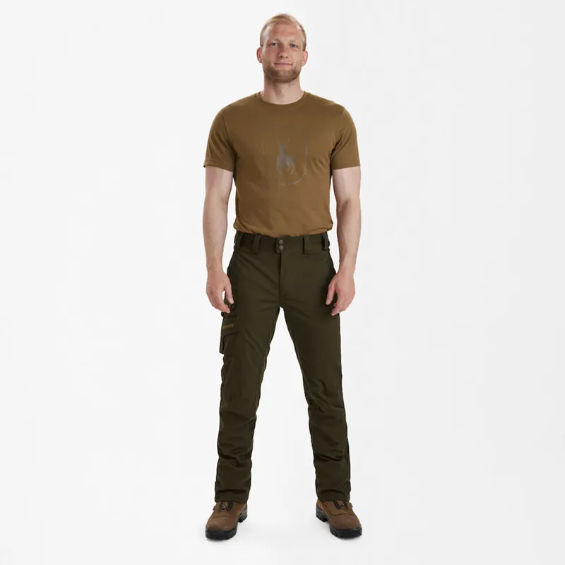 Deerhunter Mens Light Muflon Trousers - Art Green-4