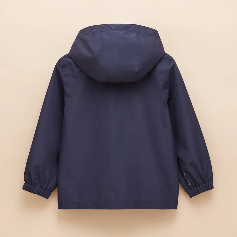 Joules Kids Rainwell Waterproof Raincoat - Navy-1