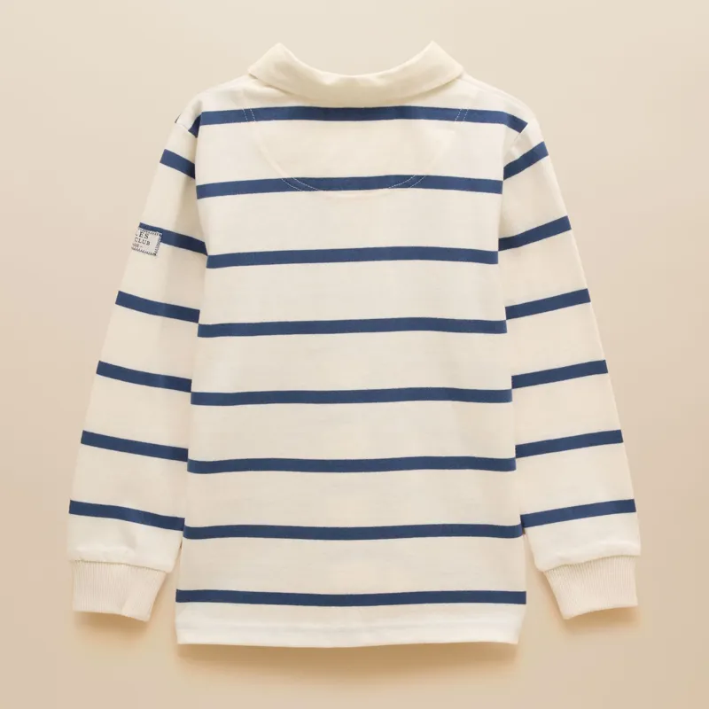 Joules Kids Onside Rugby Shirt - Blue-1