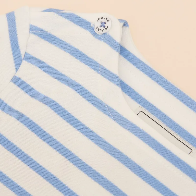 Joules Kids Harbour Top - Blue-2