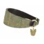 Digby and Fox Tweed Greyhound Collar - Green