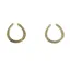 Reeves and Reeves Horseshoe Stud Earring - Gold