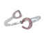 Reeves and Reeves Stirrup and Horseshoe Ring - Rose