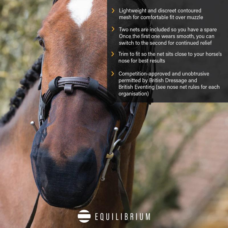 Equilibrium Net Relief Muzzle Net - Black-2