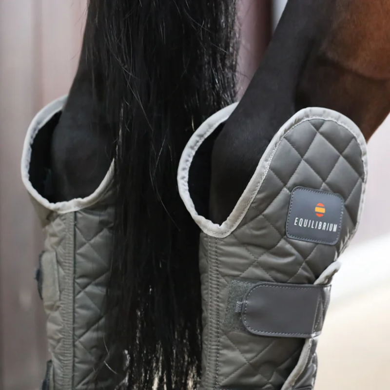 Equilibrium Magnetic Hind and Hock Chaps - Grey-3