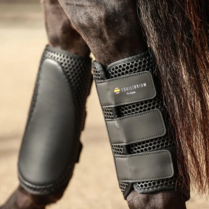 Equilibrium Tri-Zone Impact Sports Boots Hind- Black-2