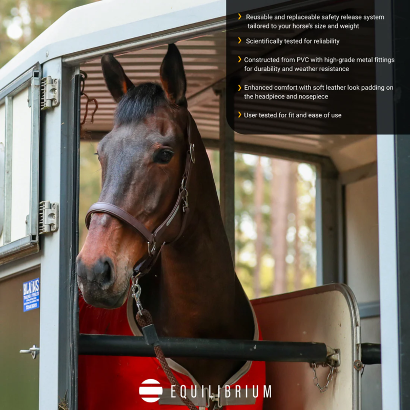 Equilibrium Stellar All Weather Headcollar - Brown-2