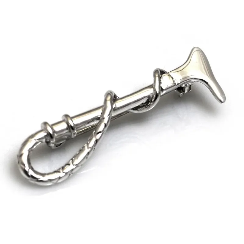 Hiho Silver Sterling Silver Crop Brooch