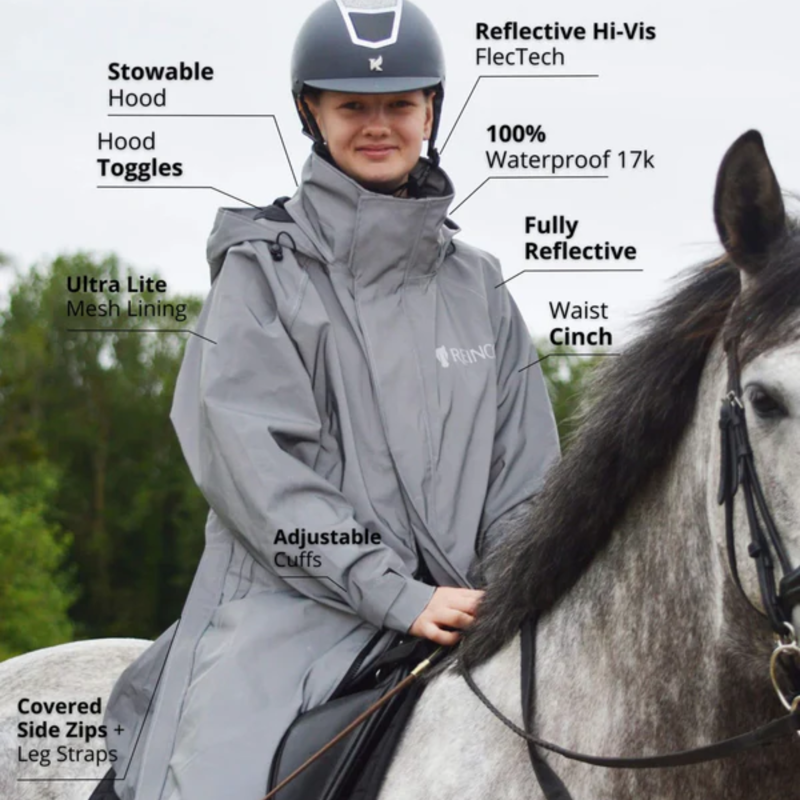 Reincoat Lite Adults - Reflective Silver-4