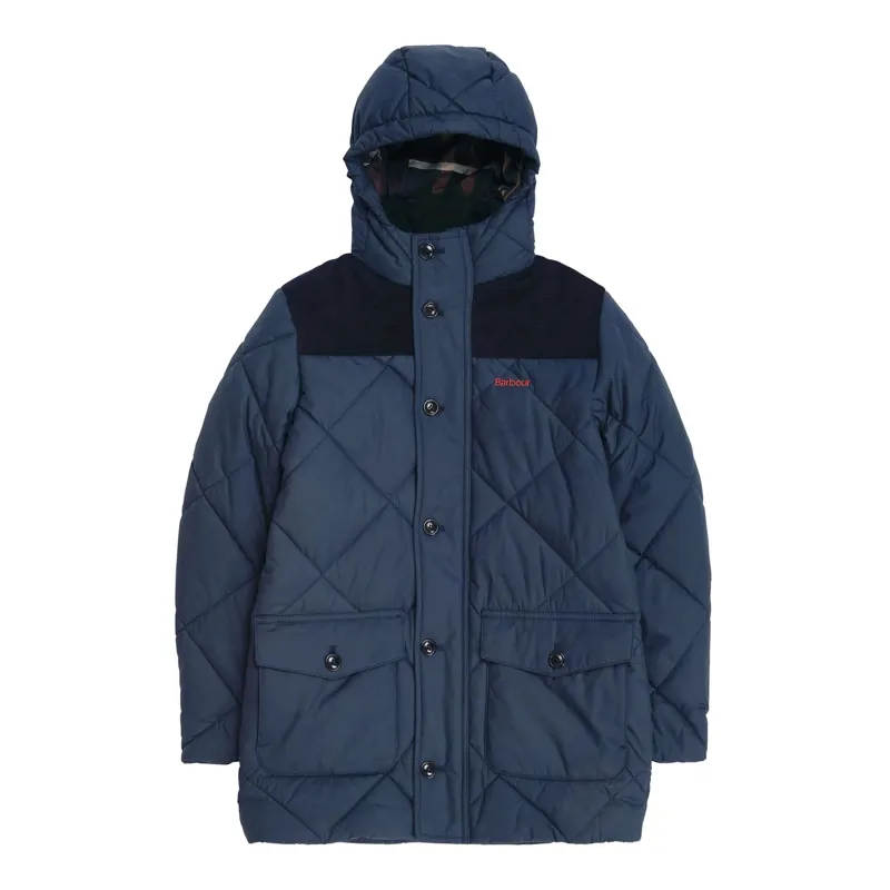 Barbour Boys Elmwood Quilt Jacket - Navy