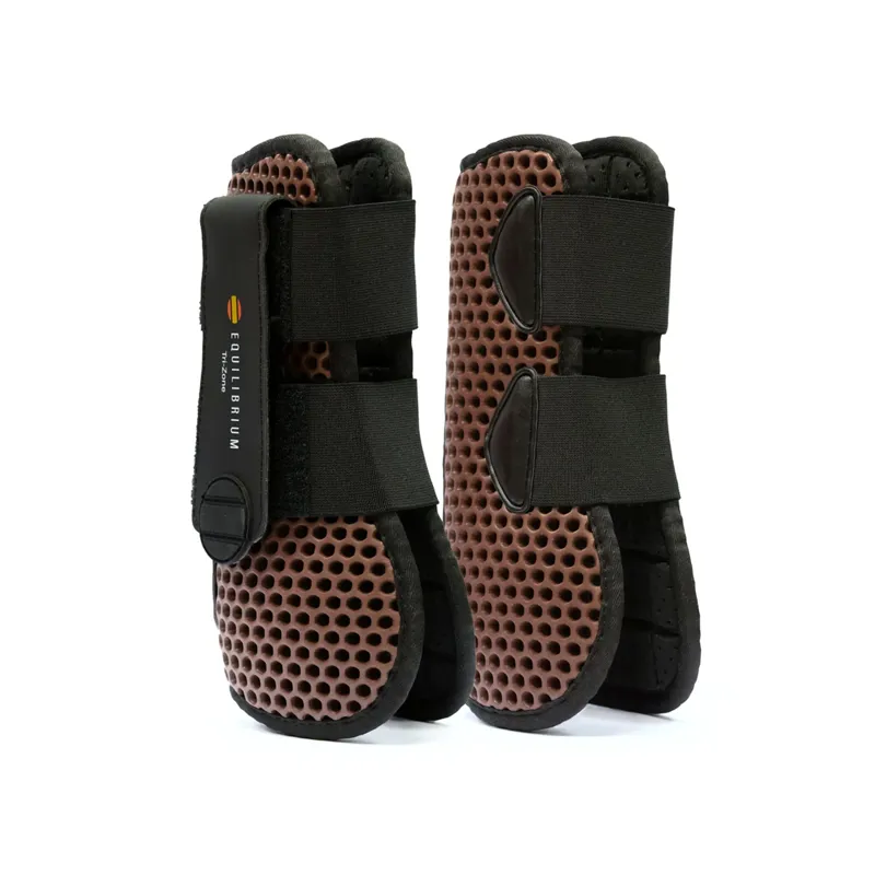 Equilibrium Tri-Zone Tendon Boots - Brown